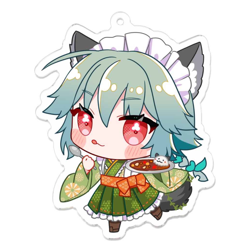 梛木之介 V.ertex2周年記念限定アクキー メイドver.