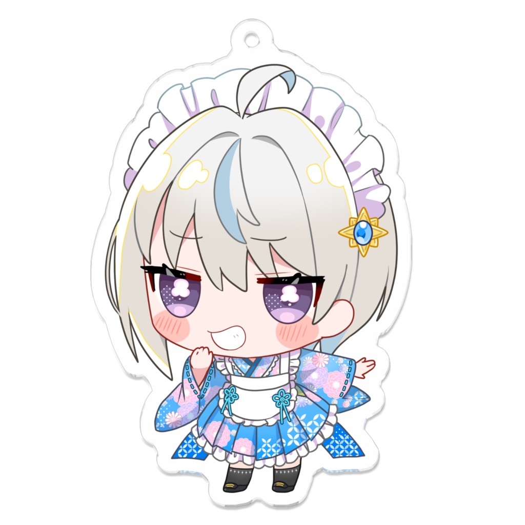 町田あそび V.ertex2周年記念限定アクキー メイドver.