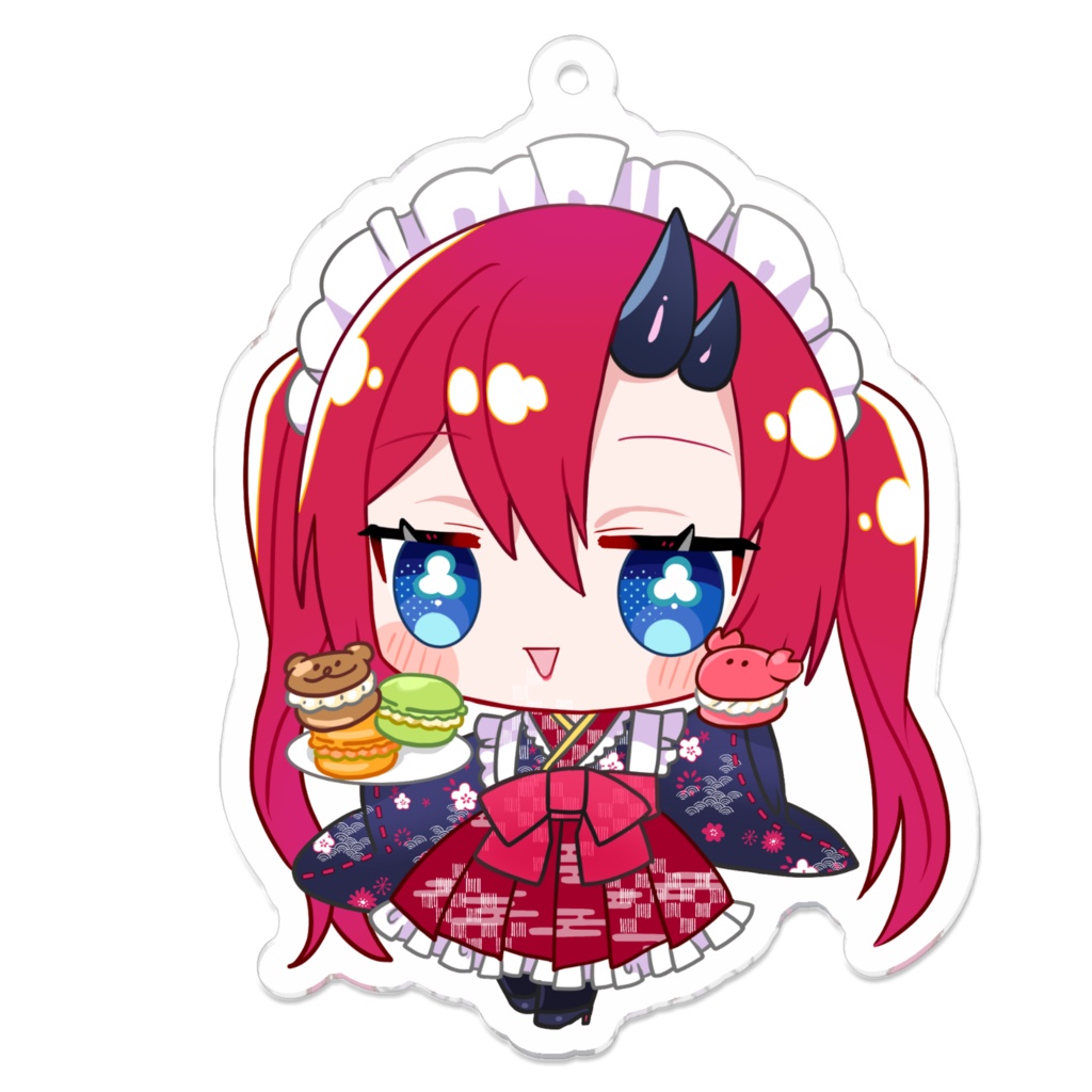 Y V.ertex2周年記念限定アクキー メイドver.