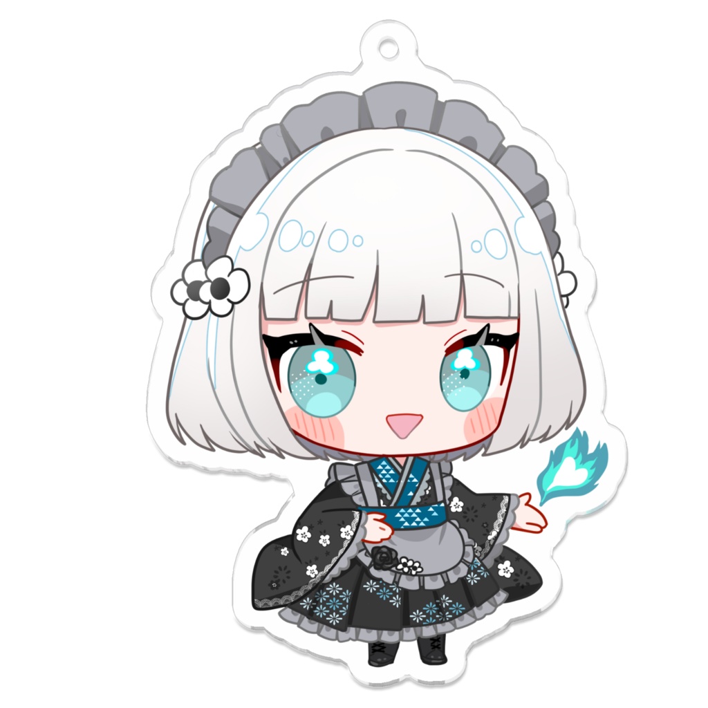 セシリア・モーティス V.ertex2周年記念限定アクキー メイドver.