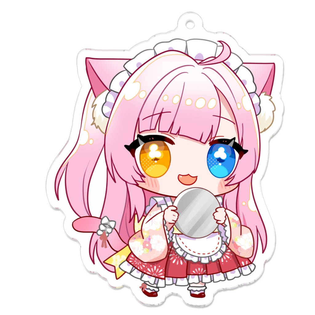 初瀬みりぃ V.ertex2周年記念限定アクキー メイドver.