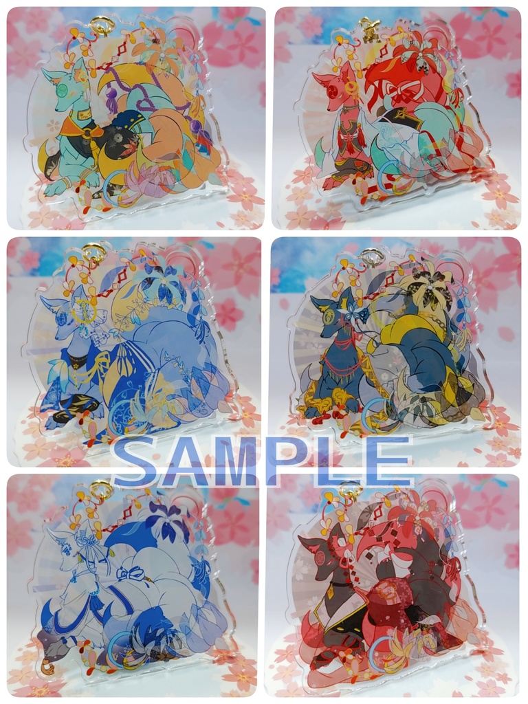 刀剣狐男士シリーズ第二陣(№6~11)