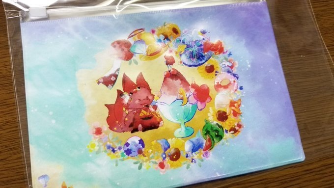 夏の風物詩と行く、狐達の遊びポーチ