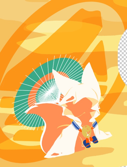 刀剣きつね男士マスク