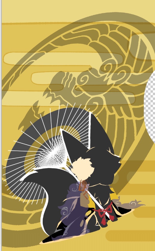 刀剣きつね男士マスク