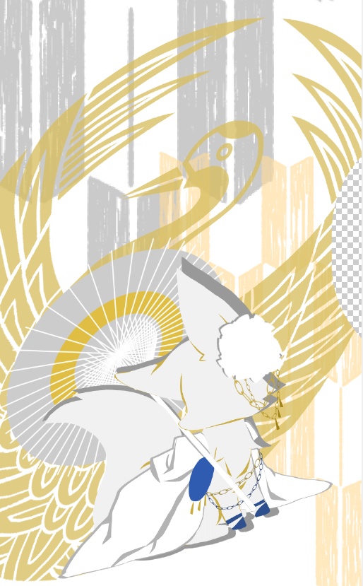 刀剣きつね男士マスク