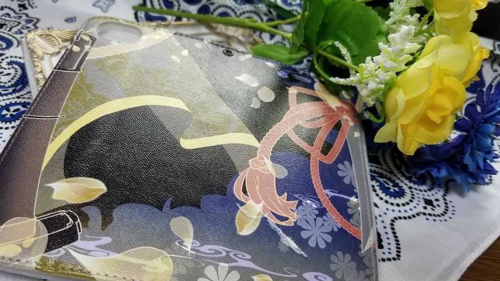 iPhone6/7/8手帳型携帯ケース【獅子王イメージ】