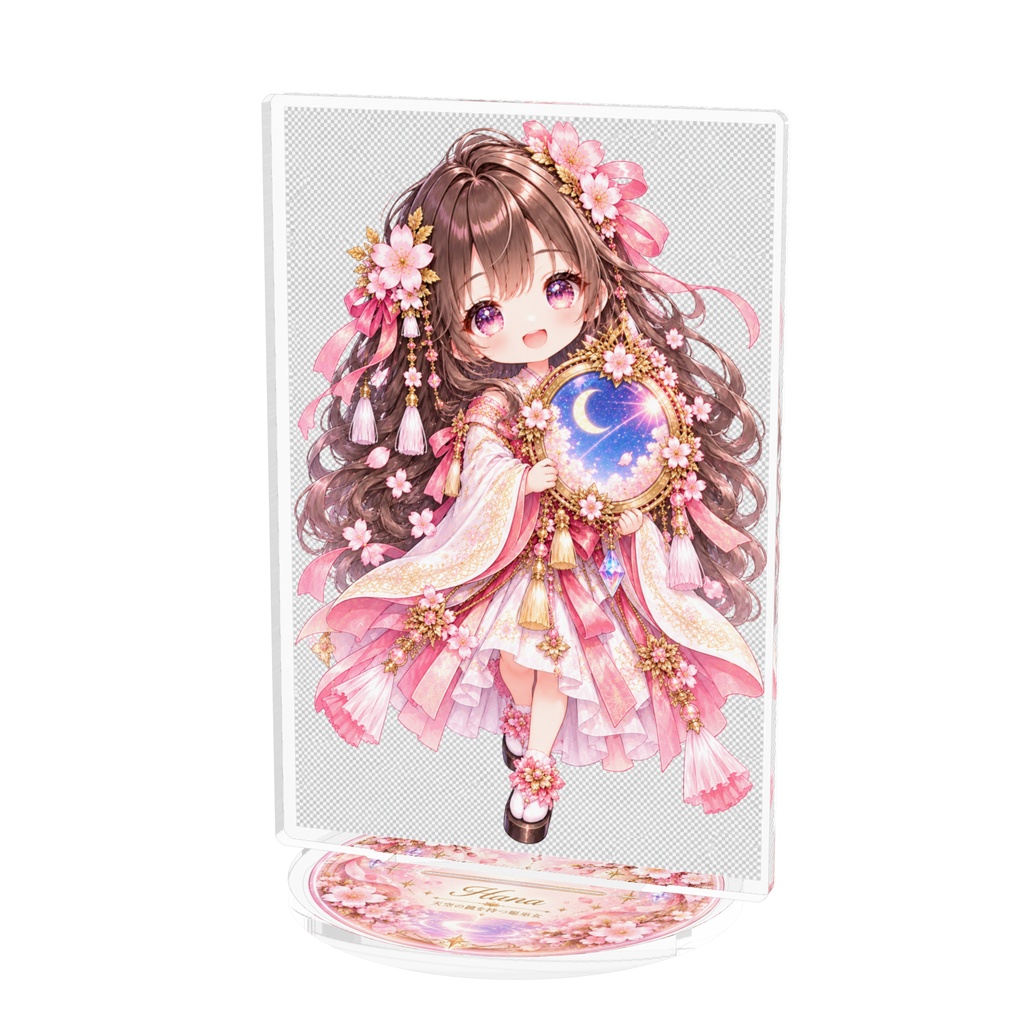 ミニキャラ花ちゃん~天空の鏡を持つ姫巫女アクリルフィギュア