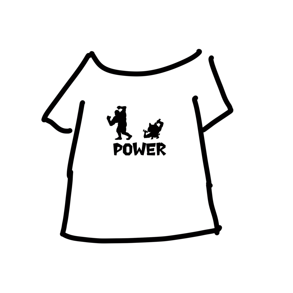 Procreate マッチョとねこのスタンプブラシセット