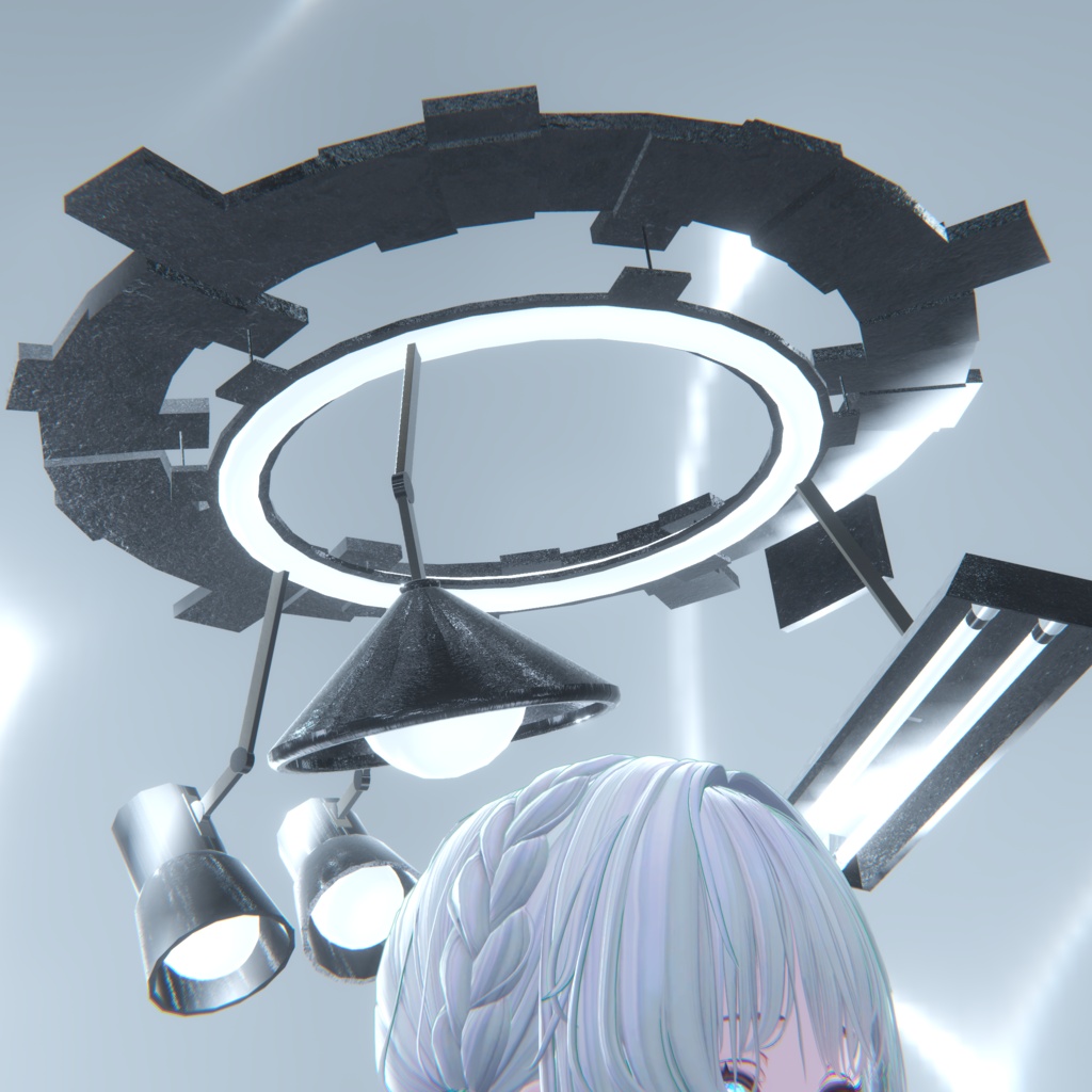 【AudioLink対応】『Arc Core Halo』💡