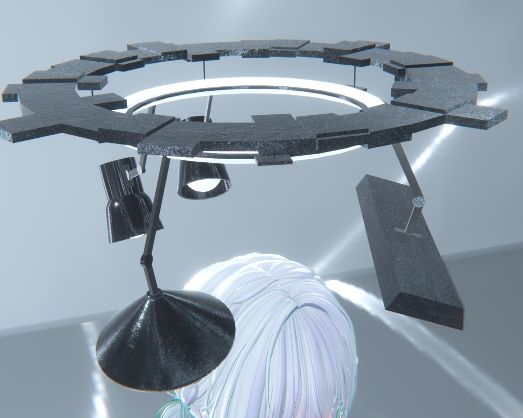 【AudioLink対応】『Arc Core Halo』💡