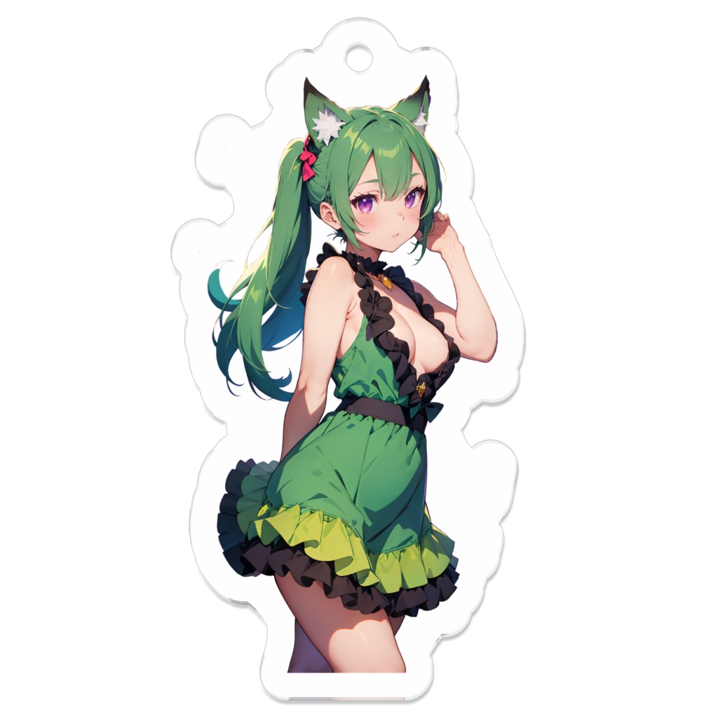 葵川ミラルといつでも一緒アクキー（50×50）