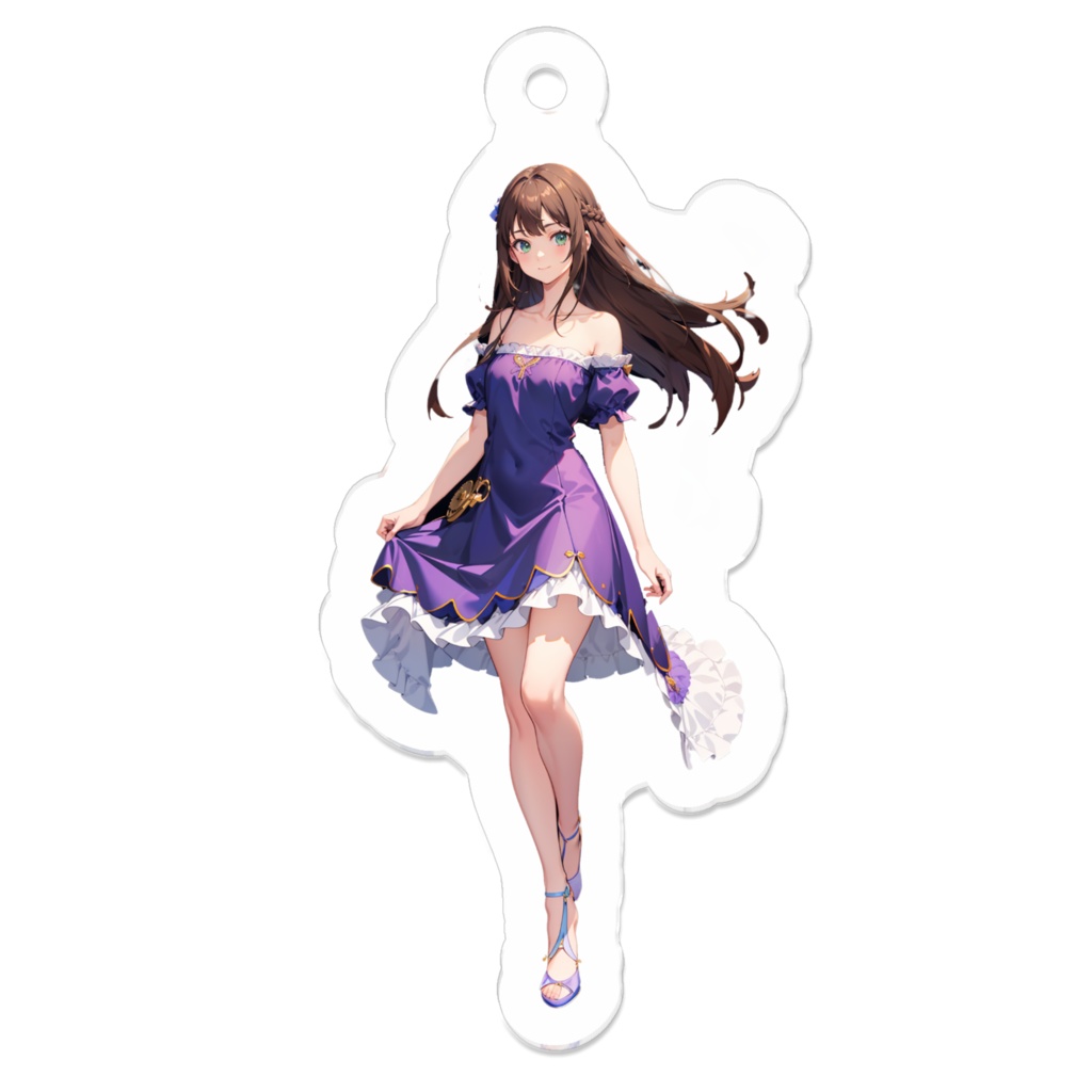 向上心たかコといつでも一緒アクキー（50×50）