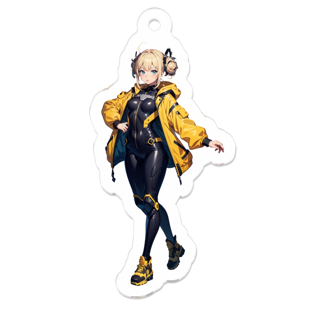 竜胆おとはといつでも一緒アクキー(50×50)