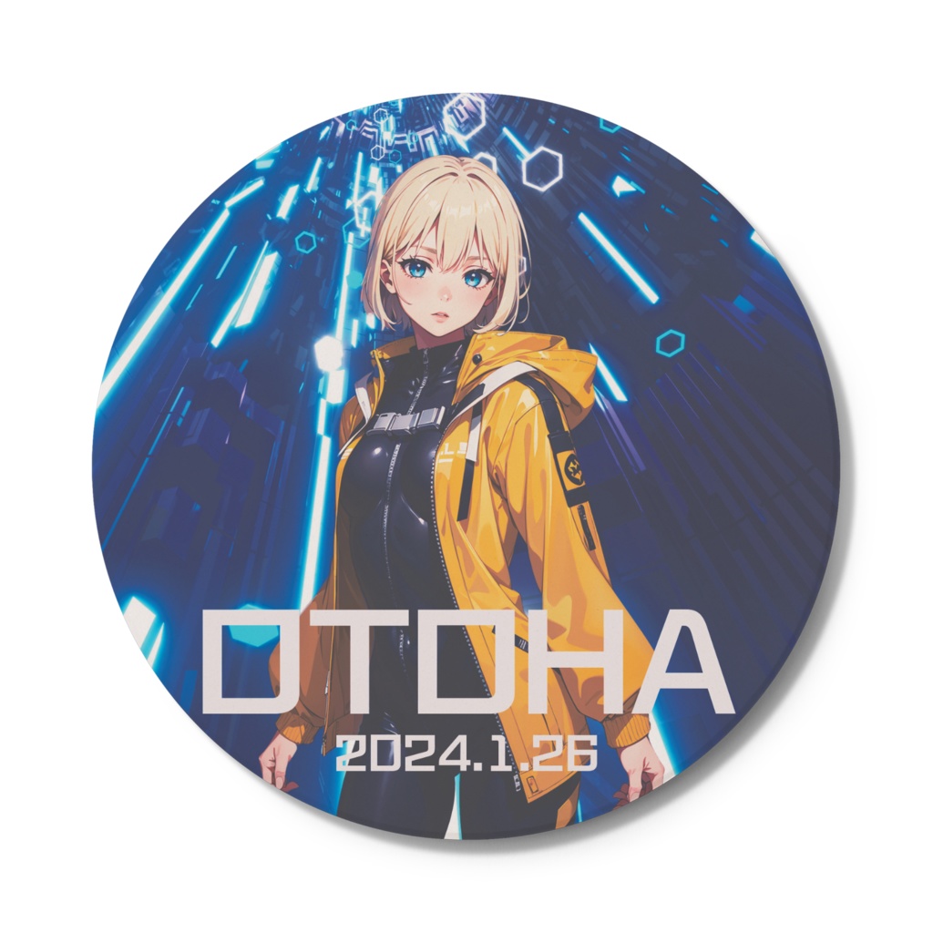 竜胆おとはBD記念コースター