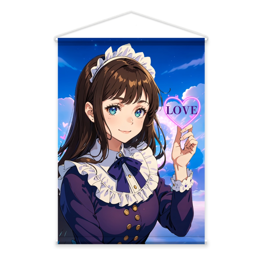 VD♡LOVEを込めてタペストリー(向上心たかコ)