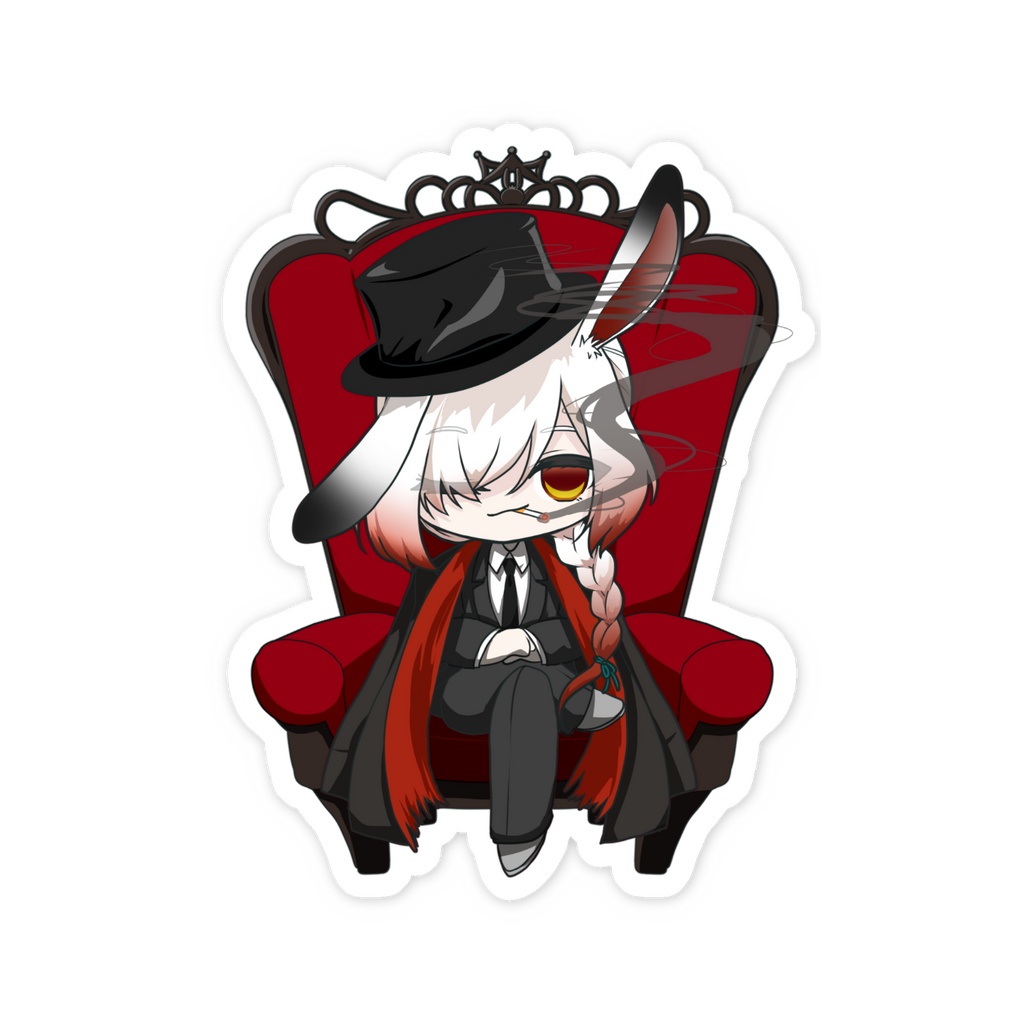 マフィアちゃんぬ(ステッカー(スマホサイズ))