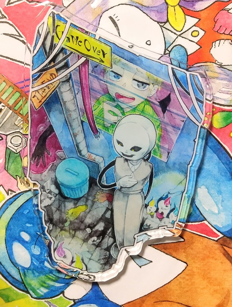 アクリルバッジ