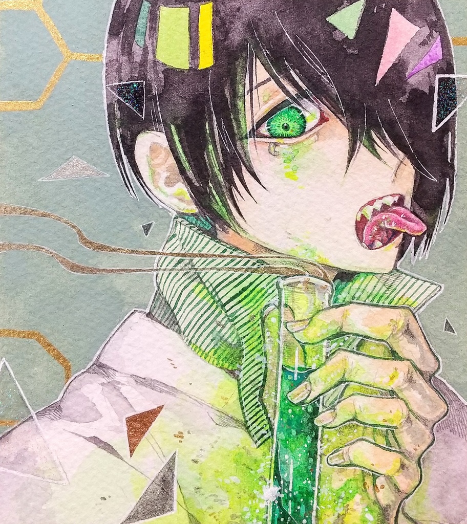 ミニ色紙(２枚セット)