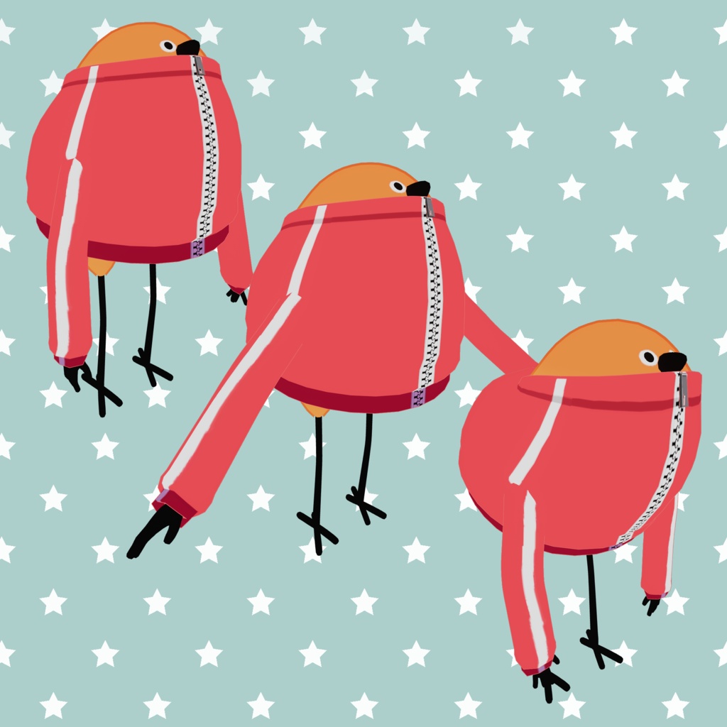 【bird/鳥専用衣装】鳥のジャージ