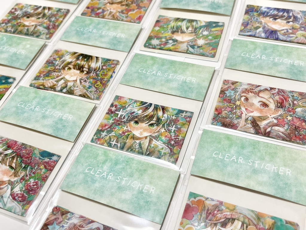 クリアステッカーセット