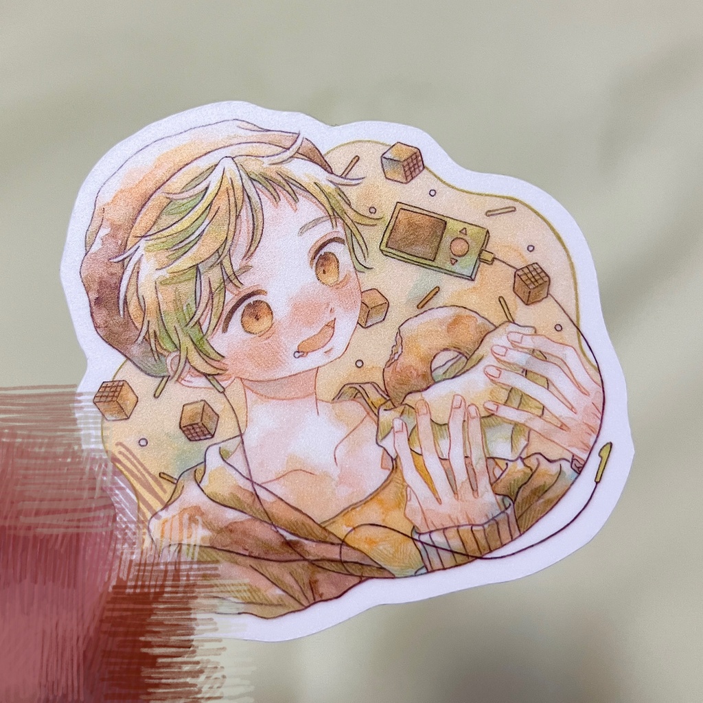 マットなステッカー