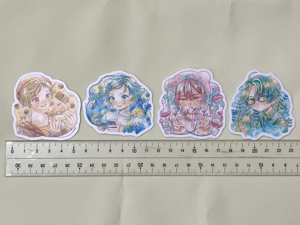 マットなステッカー