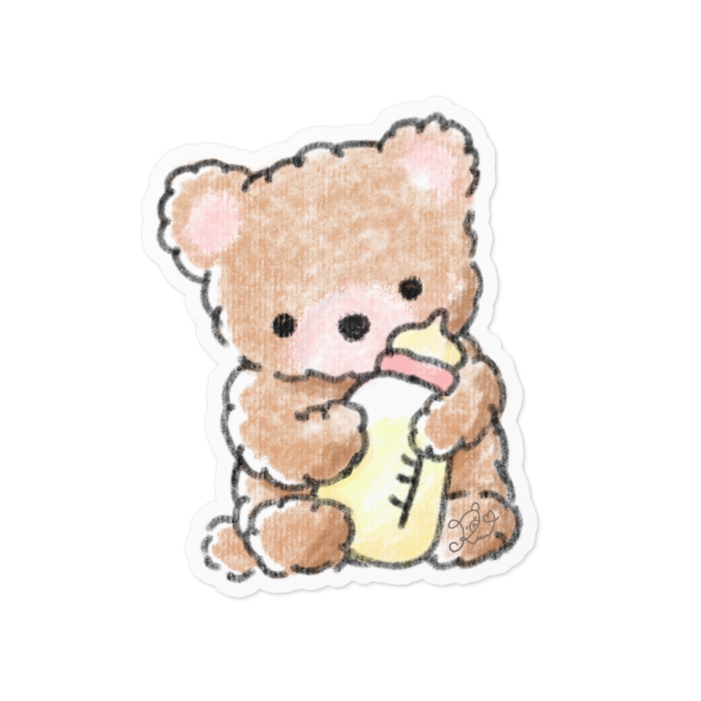 直筆ファンマークステッカー