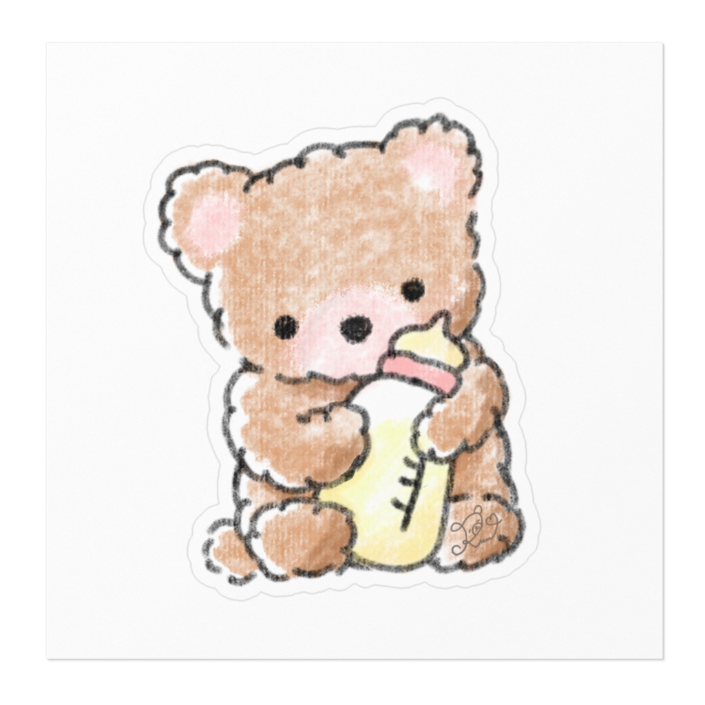 直筆ファンマークステッカー