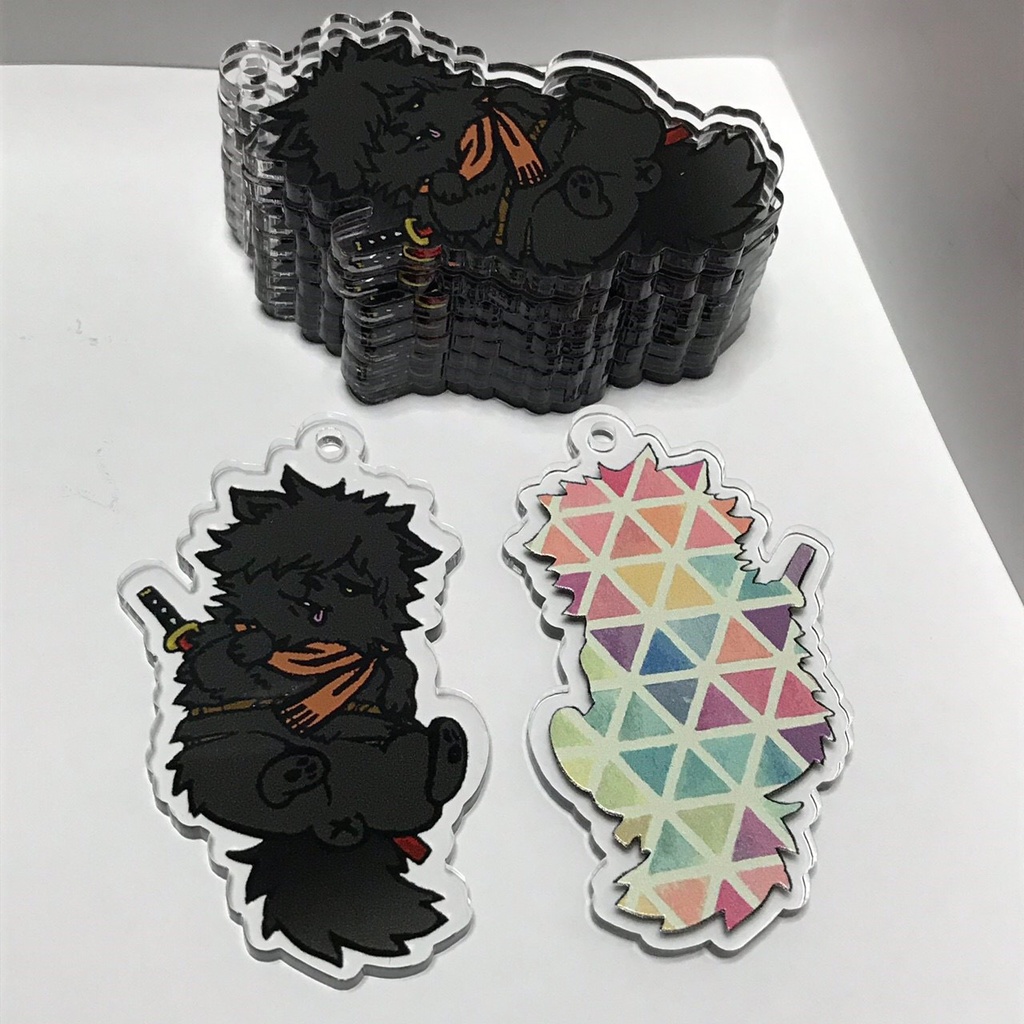 アクキー①ポメ蔵
