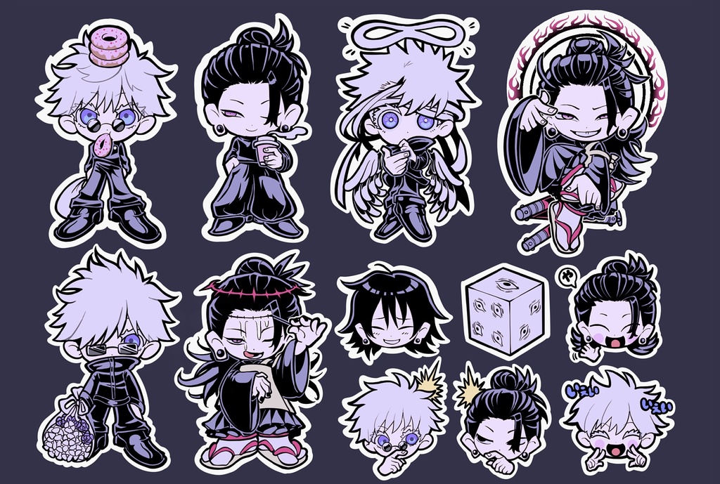 五と夏のセルフカットシール