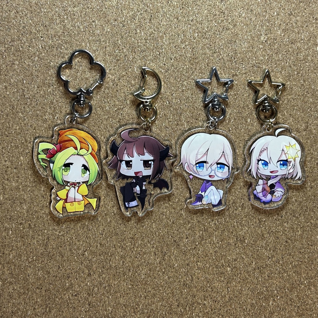 #観測衛星アルタイル アクリルキーホルダー/ステッカー(さぶぴくせる様描き下ろし)