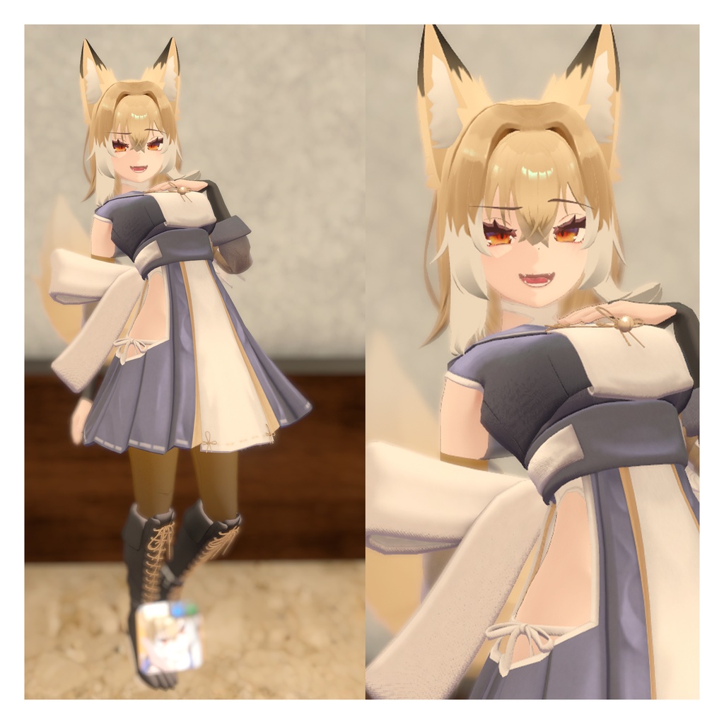 【オリジナル3Dモデル】 蓮乃 -RenNo-