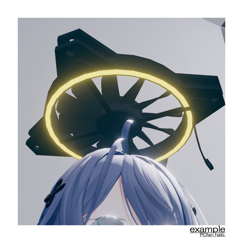 【MA設定済み】換気扇ヘイローギミック! Ventilator_Halo
