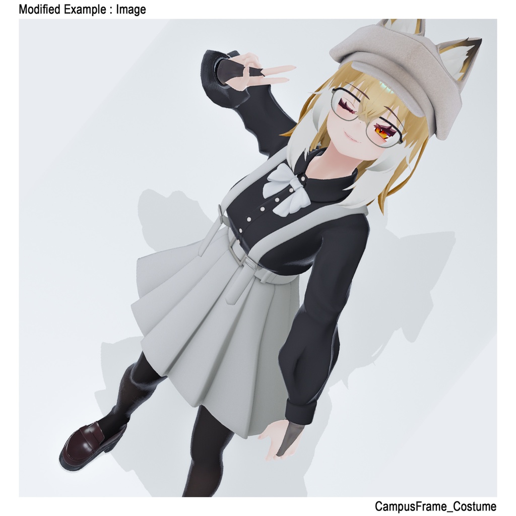 【衣装】CampusFrame 【複数アバター対応】