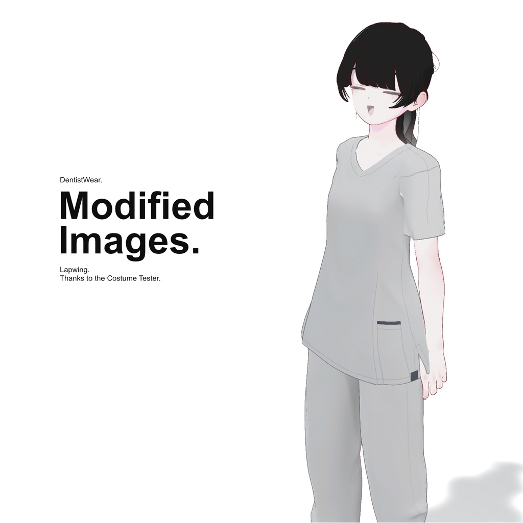 【衣装】DentistWear【複数アバター対応】