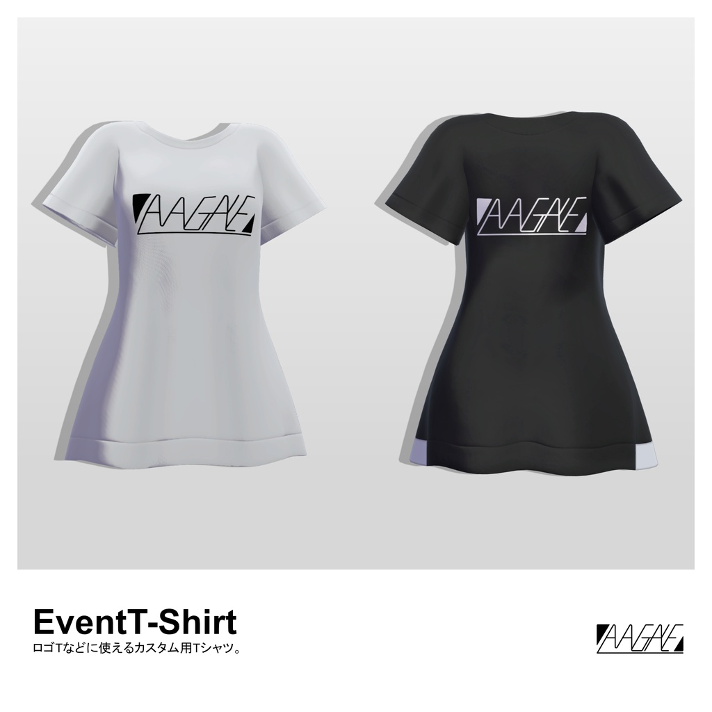 【配布予定】EventT-Shirt【複数アバター対応】