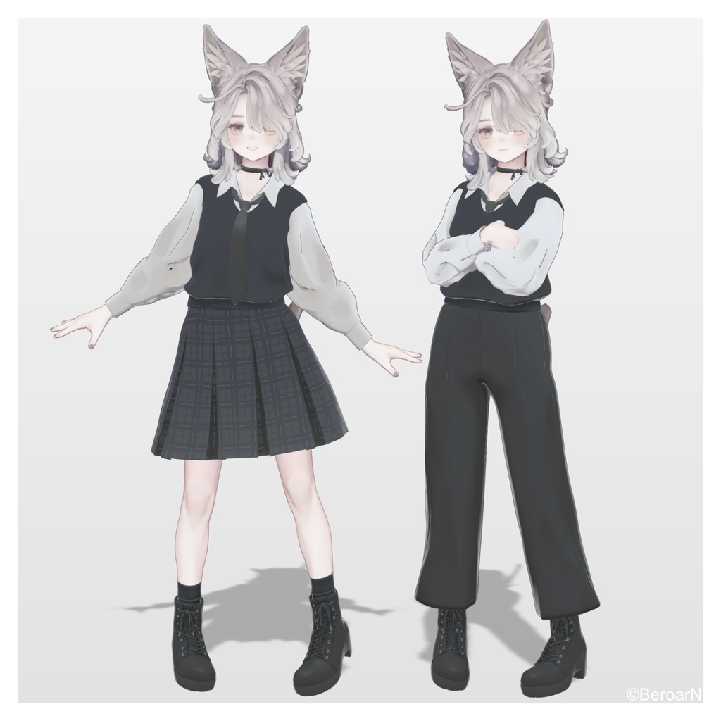 【衣装】AutumnUni【複数アバター対応】