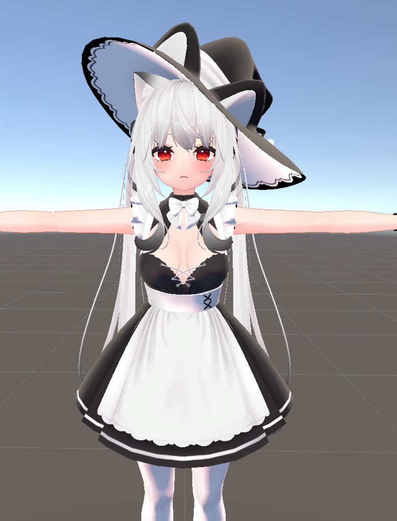 【Free】【舞夜専用】メイド服マテリアル【lilToon】ver