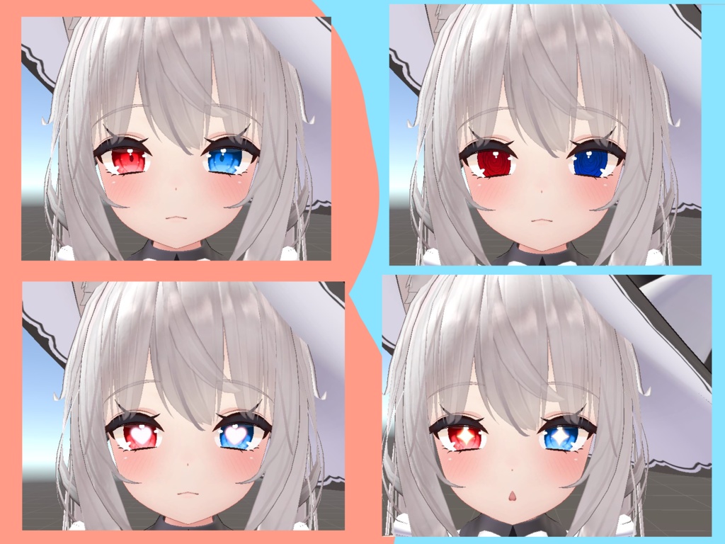 【Free】【舞夜専用】カラー違いテクスチャ