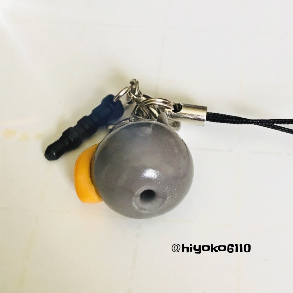 まんまるハシビロコウさんストラップ