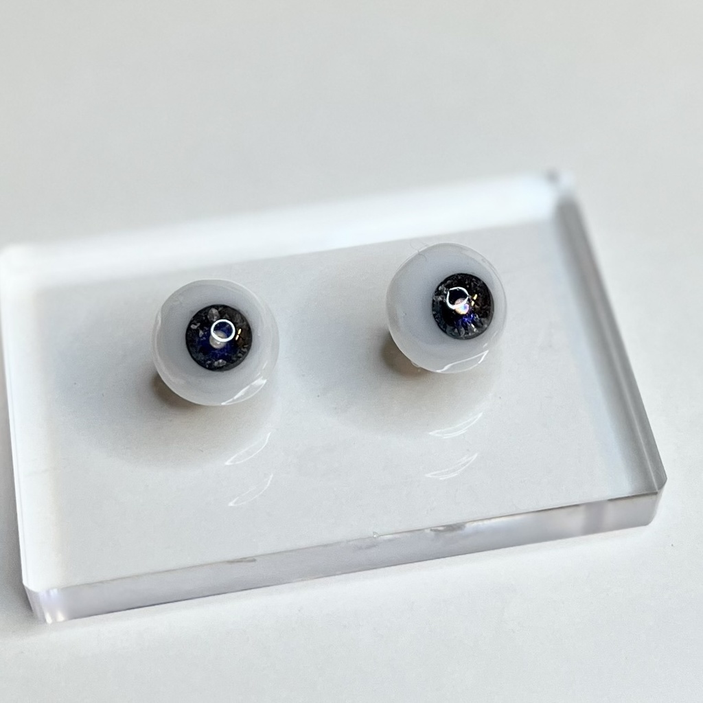 ドールアイ 16mm / 8mm 深海 レジンアイ ハンドメイド