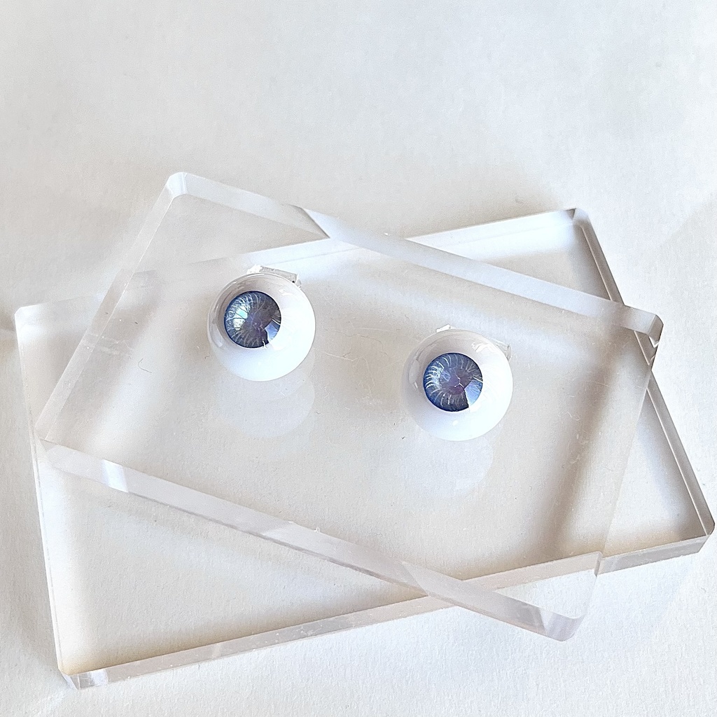 ドールアイ 16mm / 8mm Aurora レジンアイ ハンドメイド 0027