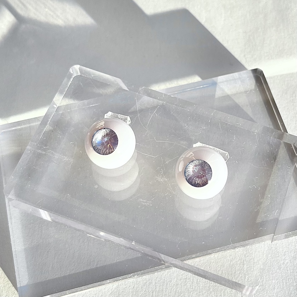 ドールアイ 16mm / 8mm Aurora レジンアイ ハンドメイド 0027