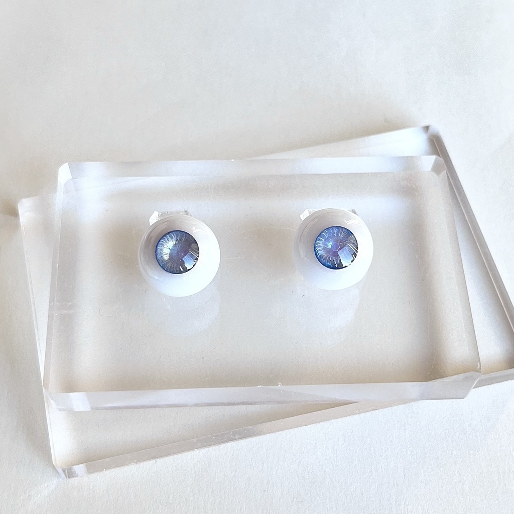 ドールアイ 16mm / 8mm Aurora レジンアイ ハンドメイド 0027