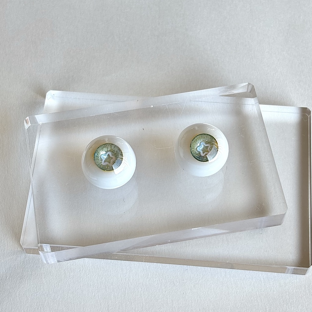 ドールアイ 18mm / 9mm Starlight レジンアイ ハンドメイド 0029
