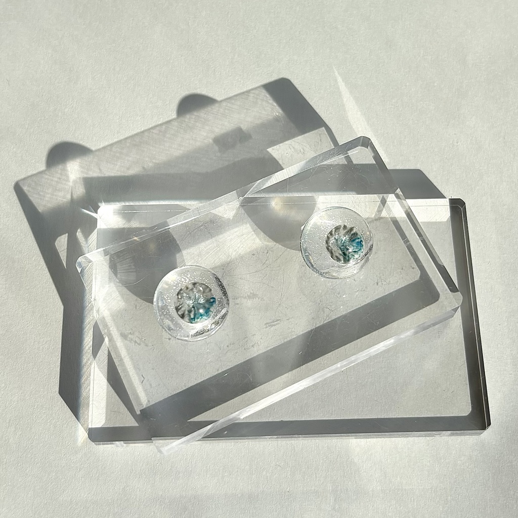 ドールアイ 18mm / 9mm 人魚の瞳 レジンアイ ハンドメイド 0031