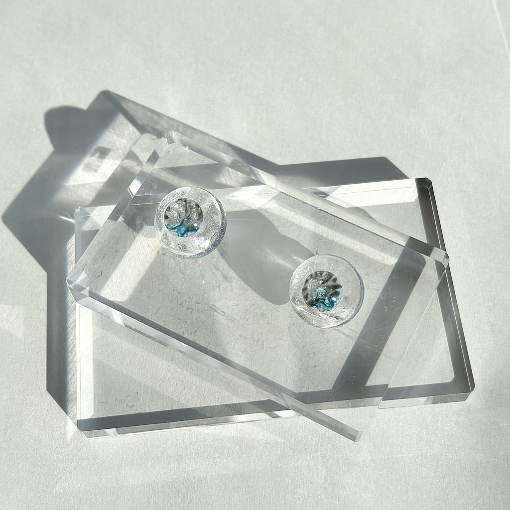 ドールアイ 18mm / 9mm 人魚の瞳 レジンアイ ハンドメイド 0031