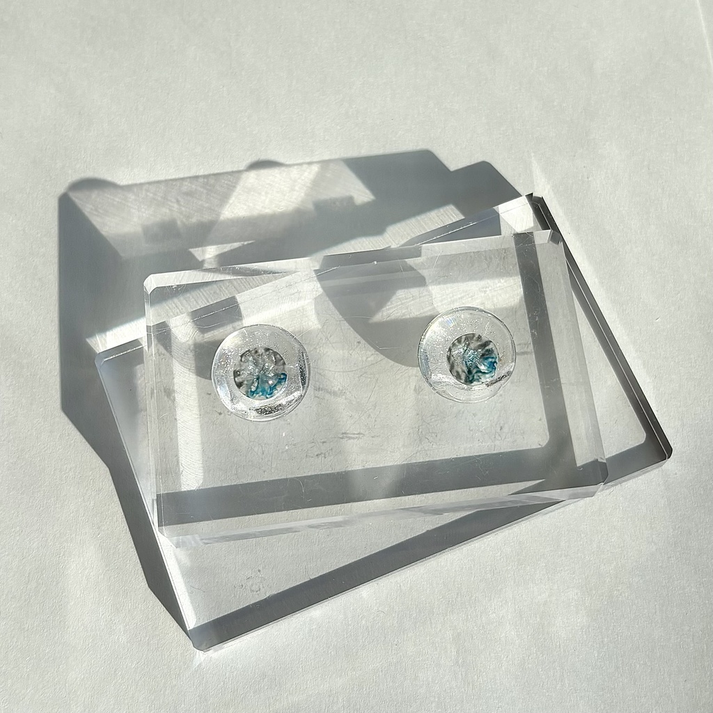 ドールアイ 18mm / 9mm 人魚の瞳 レジンアイ ハンドメイド 0031