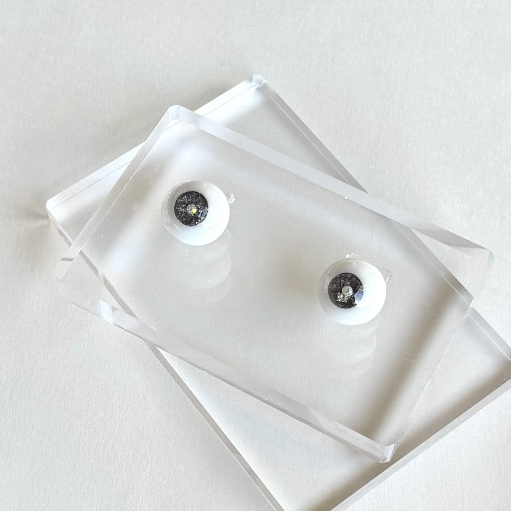 ドールアイ 14mm / 7mm レジンアイ ハンドメイド 0035